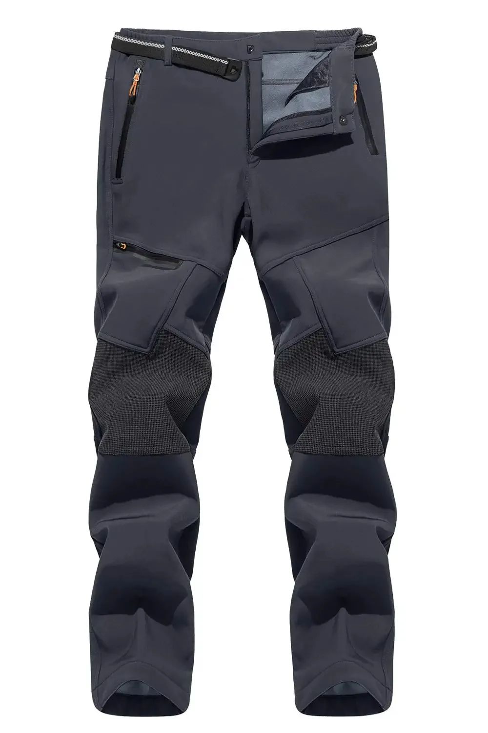 Pantaloni de iarnă din pled cald pentru bărbați, impermeabili, rezistenți la vânt, pentru schi, drumeții, alpinism, camping, trekking (Copie)