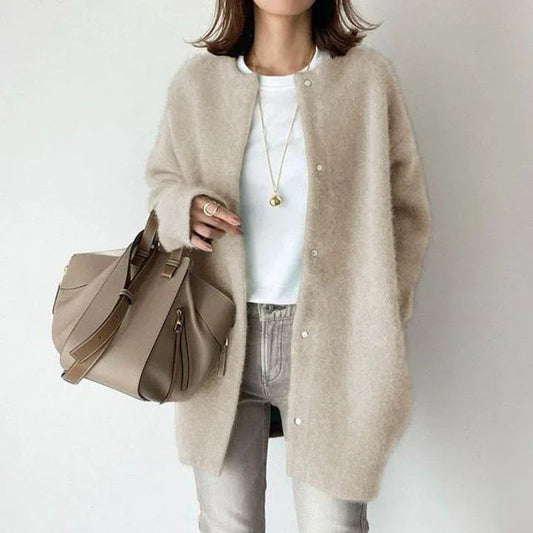 Cardigan lungo in cashmere  ultra morbida