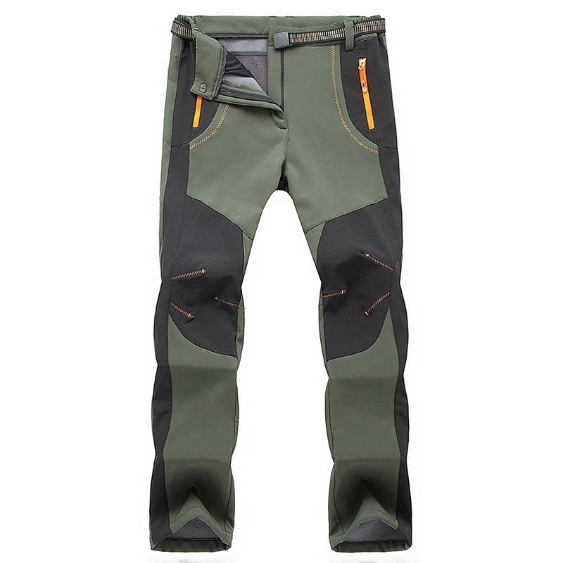 Pantaloni termici donna in pile impermeabili da esterno