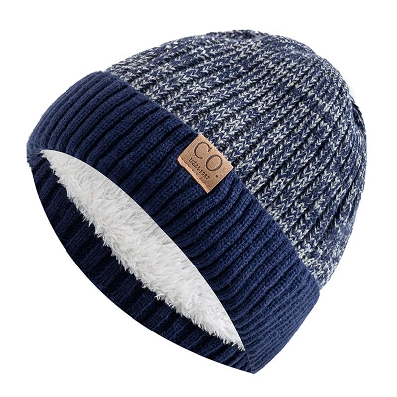 Cappelli invernali bicolore unisex