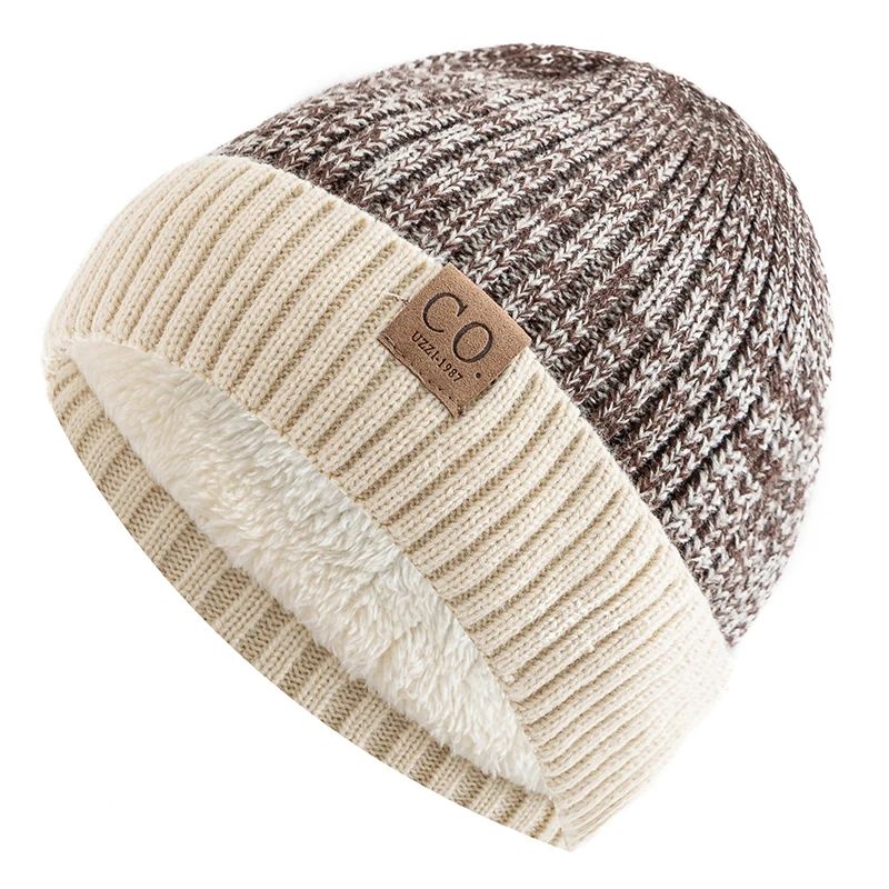 Cappelli invernali bicolore unisex
