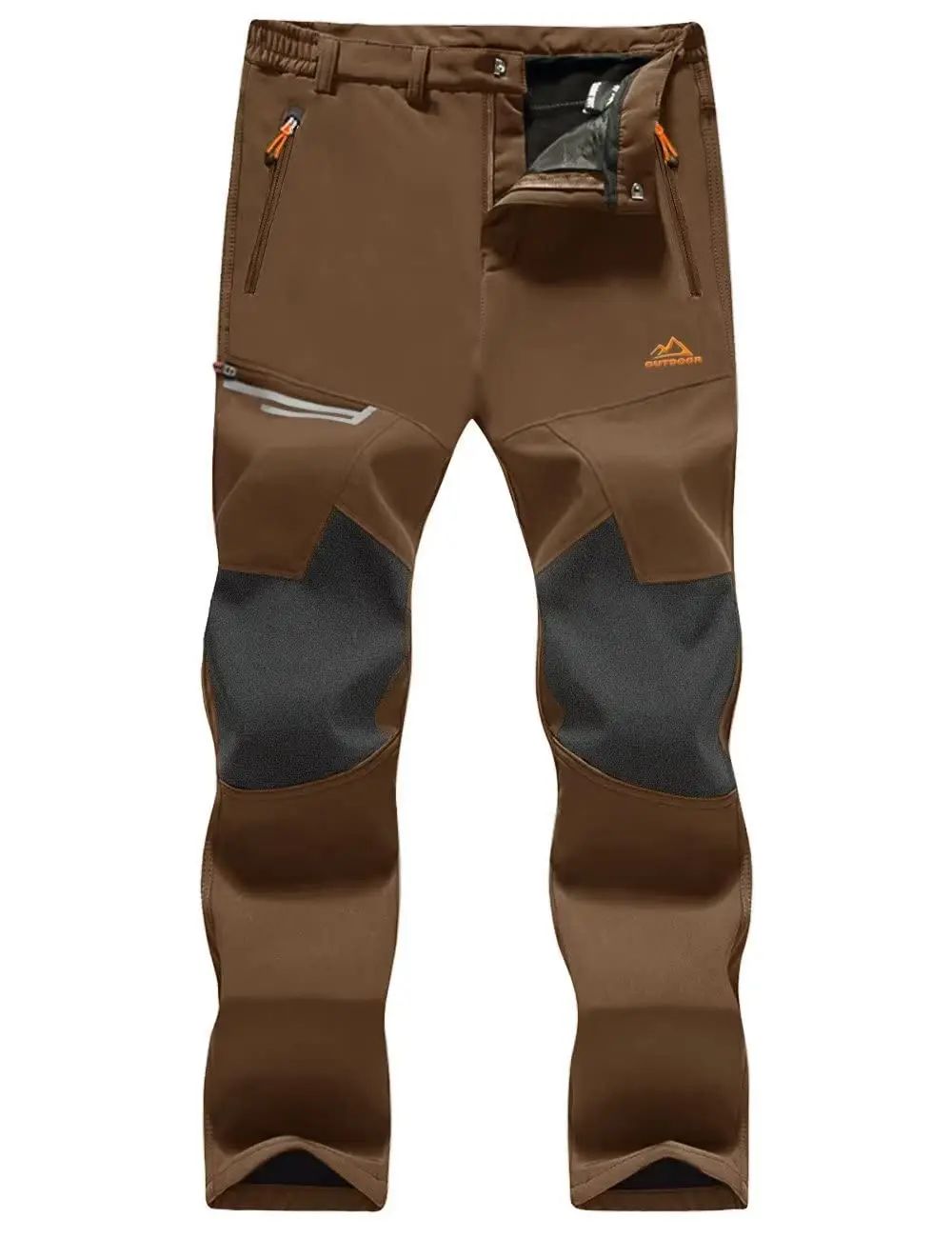 Pantaloni de iarnă din pled cald pentru bărbați, impermeabili, rezistenți la vânt, pentru schi, drumeții, alpinism, camping, trekking (Copie)